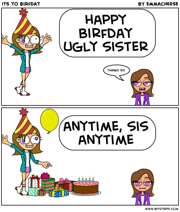 its yo birfday