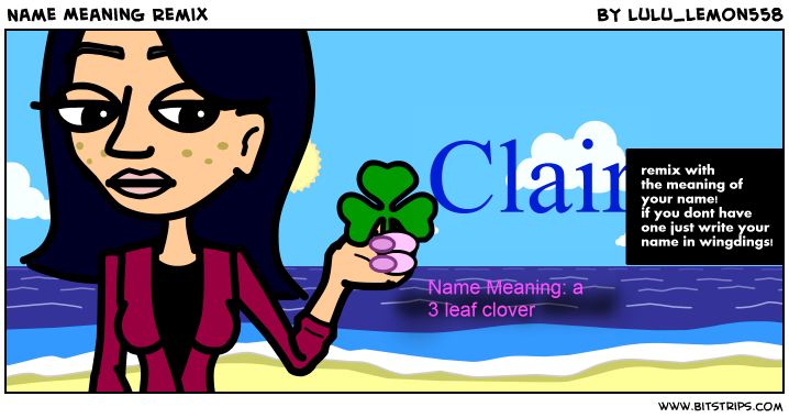 Name Meaning Remix
