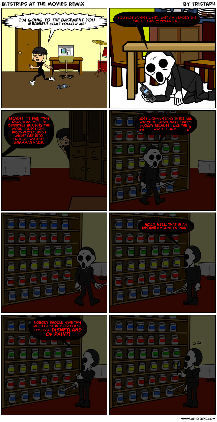 Bitstrips at the Movies Remix