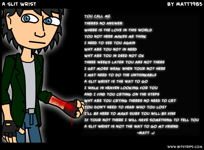A Slit Wrist