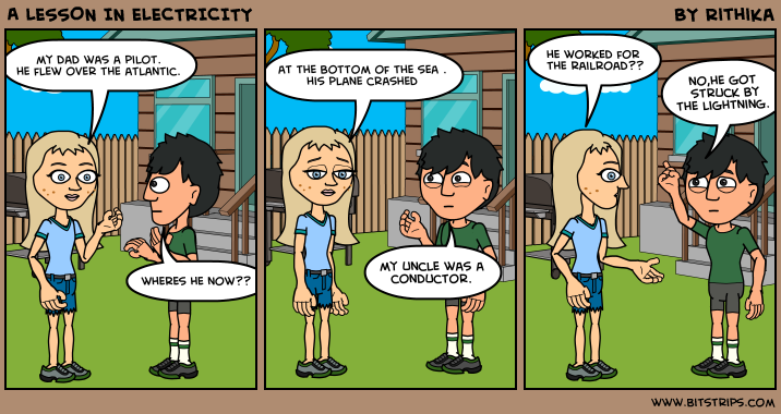 A LESSON IN ELECTRICITY