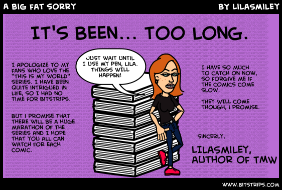 A big fat sorry