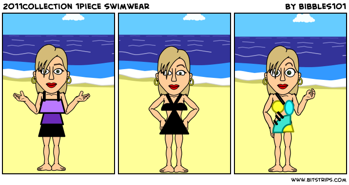 2011collection 1piece swimwear