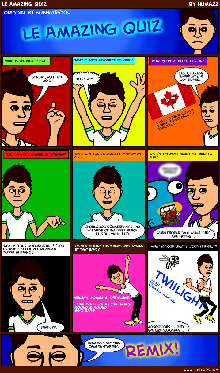 Le Amazing Quiz