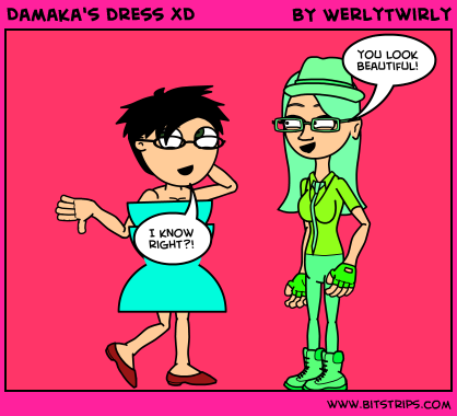 Damaka's dress XD
