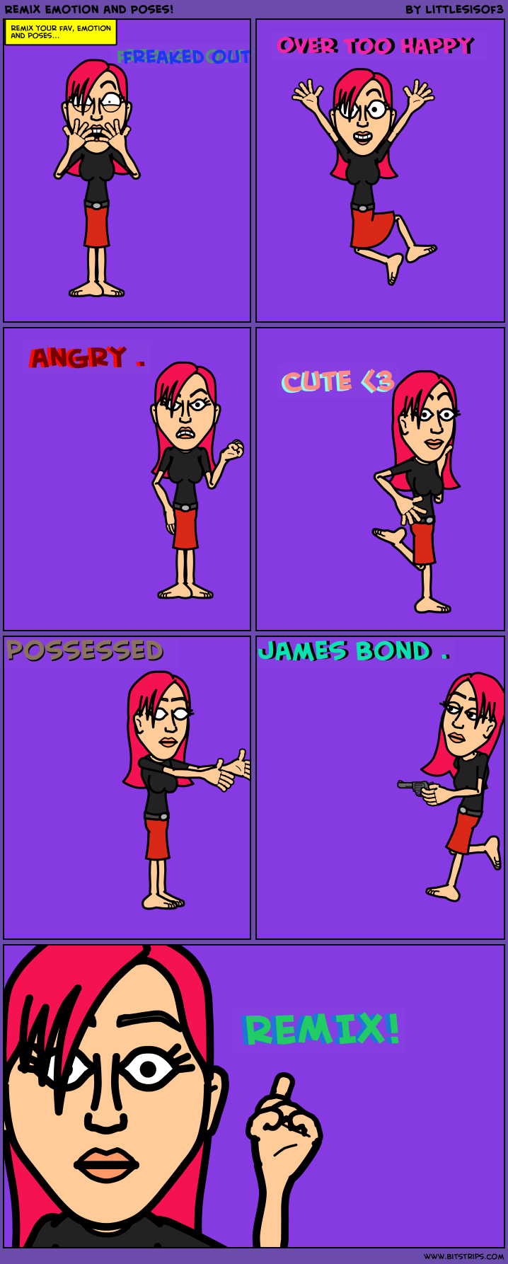 Remix Emotion and Poses! 