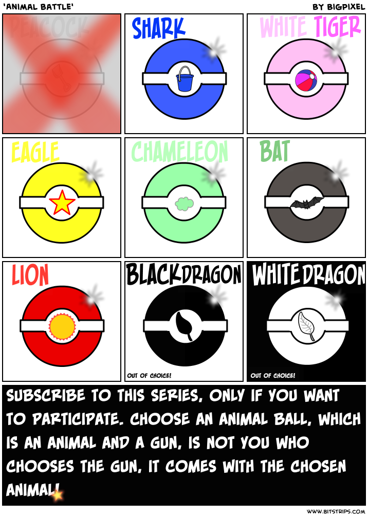 'Animal battle'