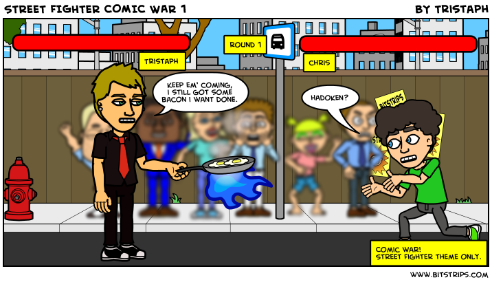 STREET FIGHTER COMIC WAR 1