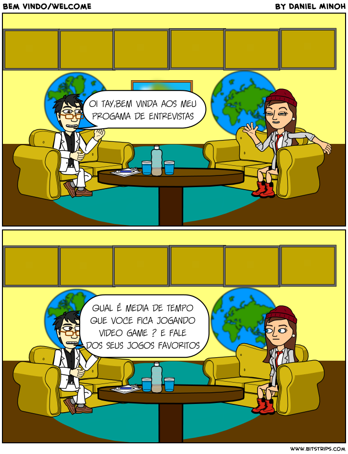 bem vindo/welcome