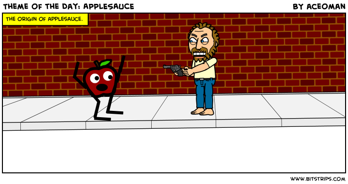 Theme of the Day: APPLESAUCE