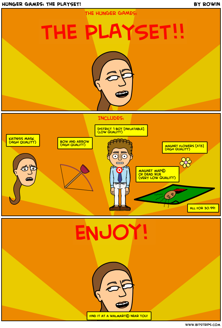 Hunger Games: The PLAYSET!