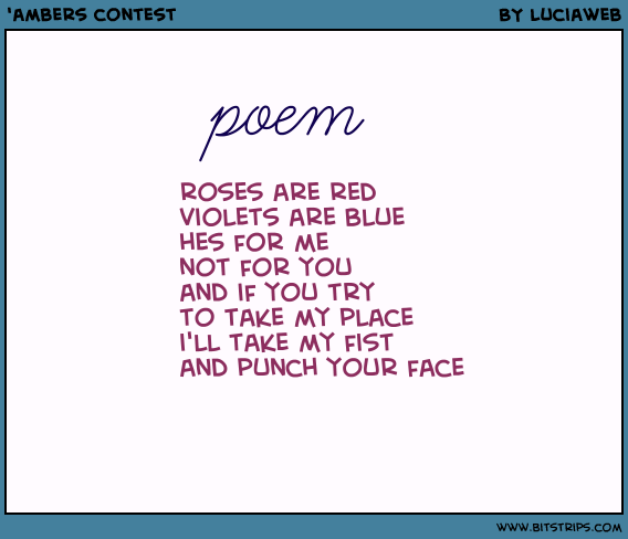'ambers contest