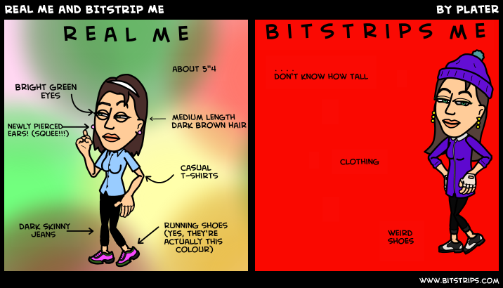 REAL ME and BITSTRIP ME