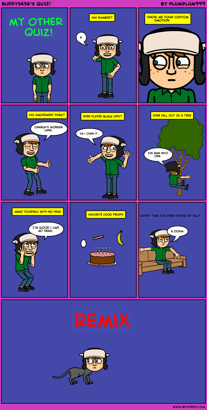 BUDDY5656'S QUIZ!