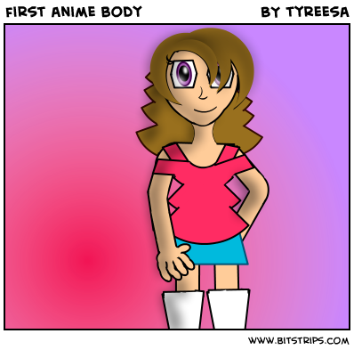 first anime body