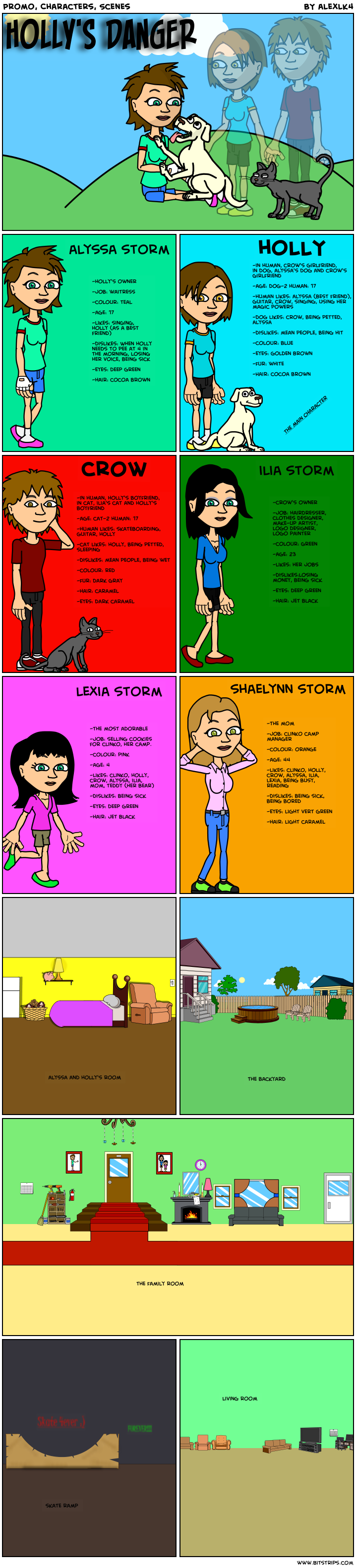 Promo, Characters, Scenes