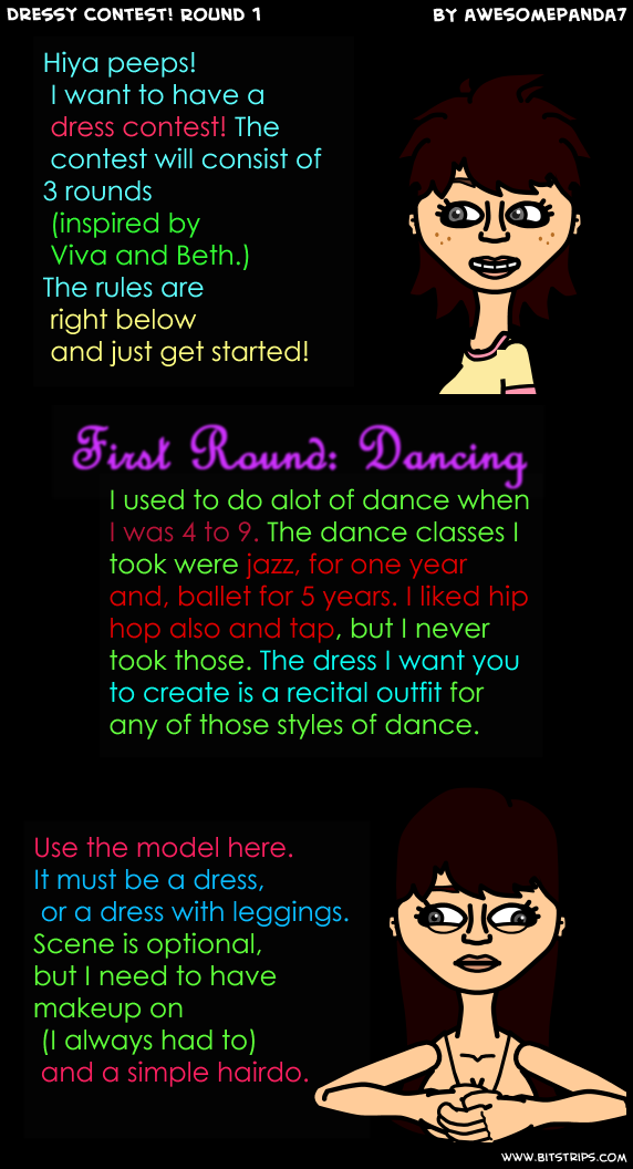 Dressy Contest! Round 1