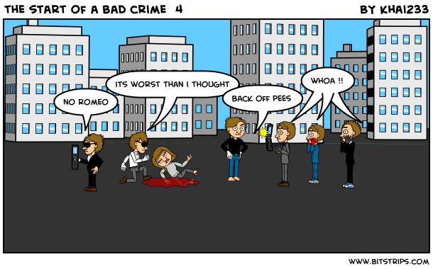 the start of a bad crime  4