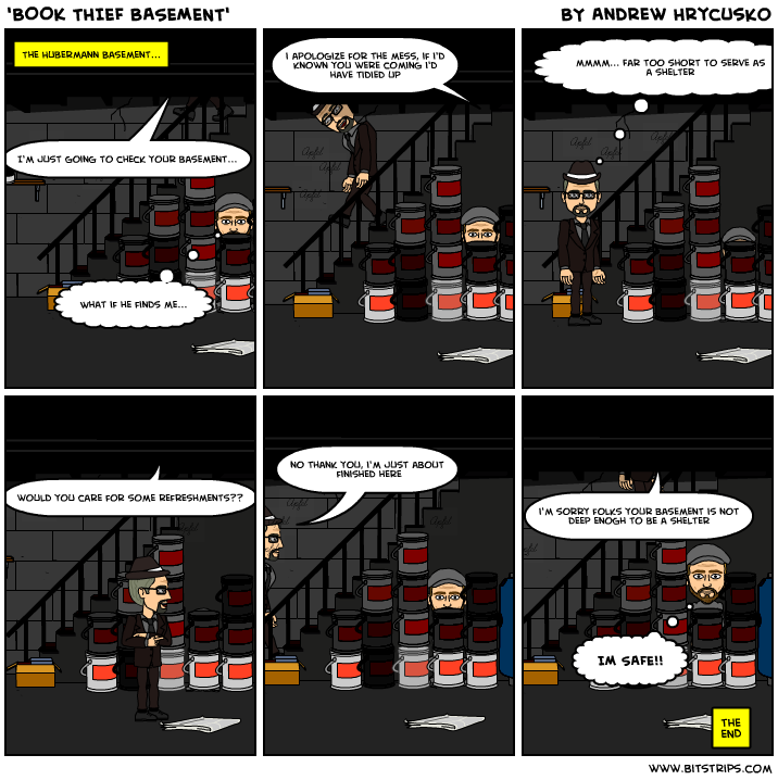 'BOOK THIEF BASEMENT' Bitstrips