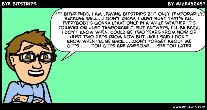 Bye Bitstrips