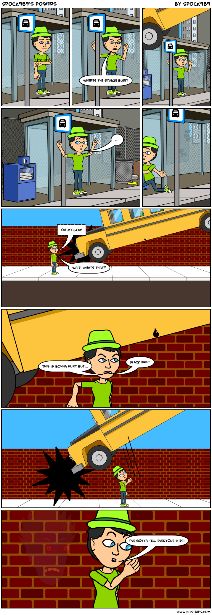 Spock989's powers
