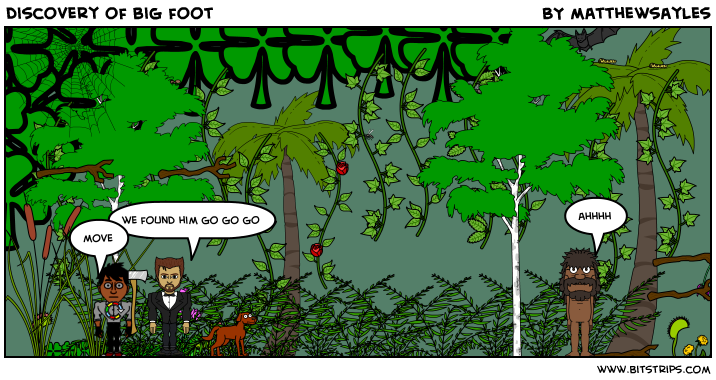 discovery of big foot