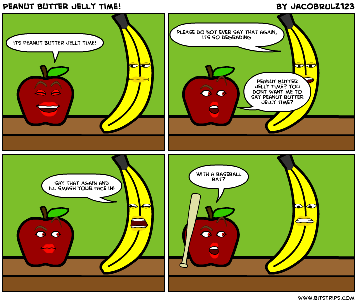 Peanut Butter Jelly Time! Bitstrips