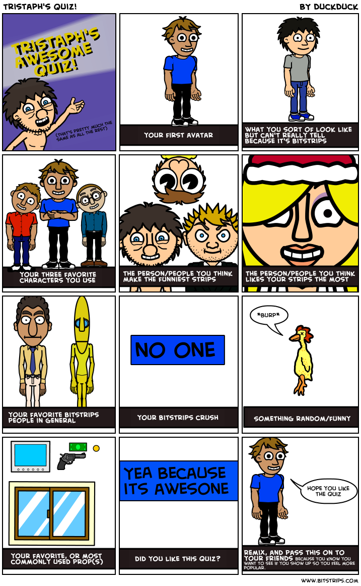 Tristaph's Quiz!