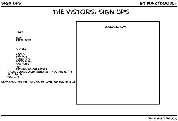 sign ups 