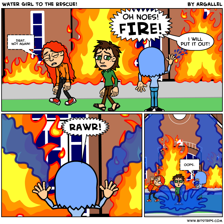 Water Girl to the Rescue!