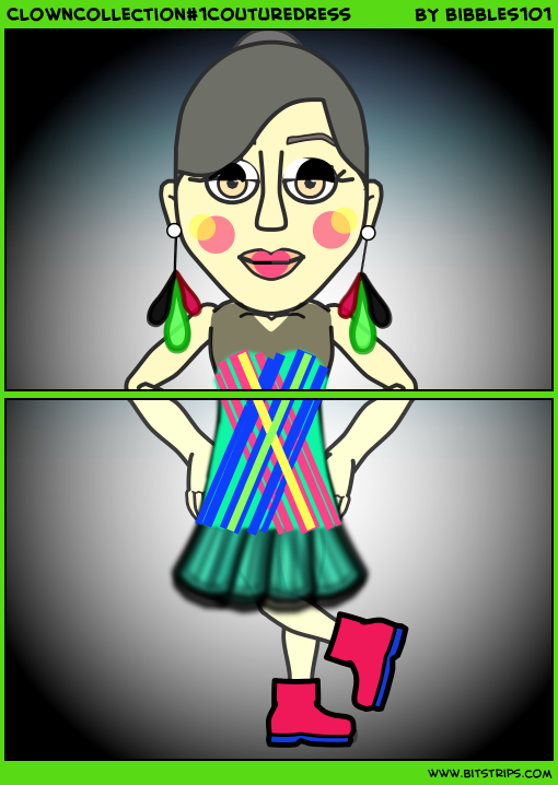 ClownCollection#1CoutureDress