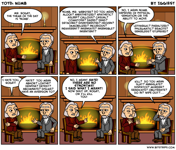 TotD: Numb