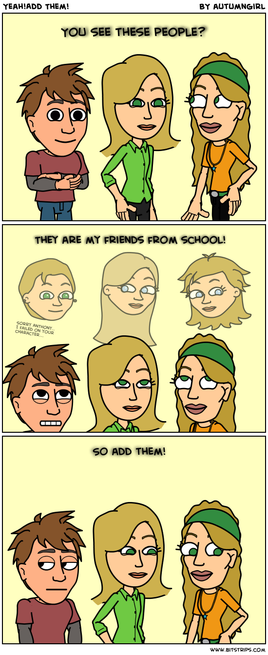 Yeah!Add Them!