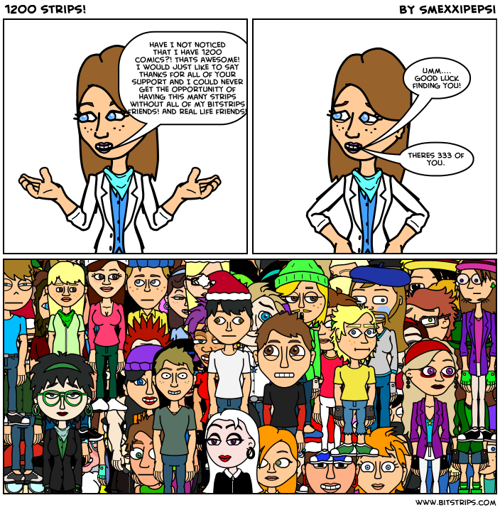 1200 strips!