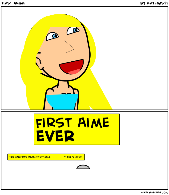 first anime