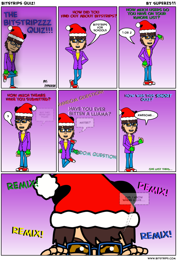 bitstrips quiz!