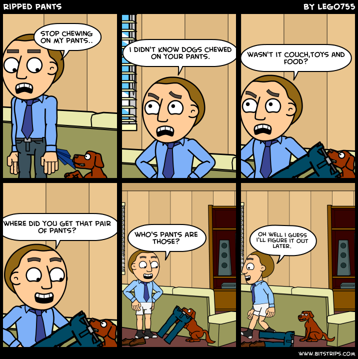 Ripped Pants Bitstrips