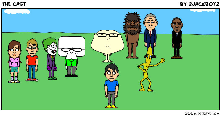 The cast