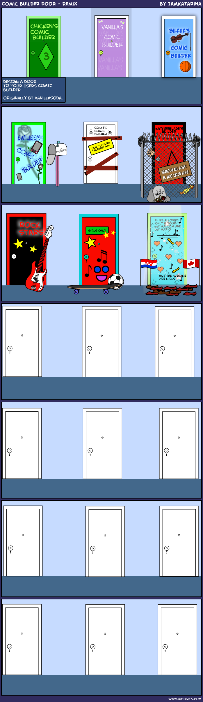 Comic Builder Door - Remix