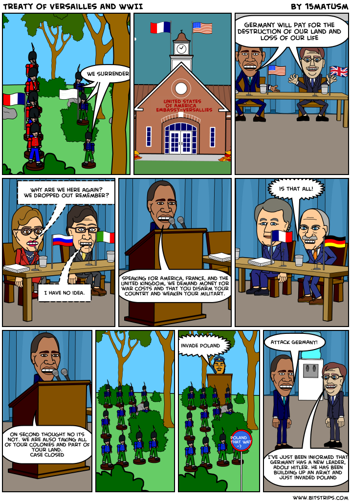 Treaty of Versailles and WWII 