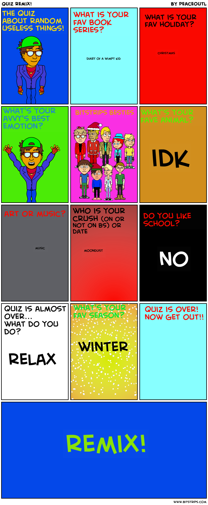 Quiz remix!
