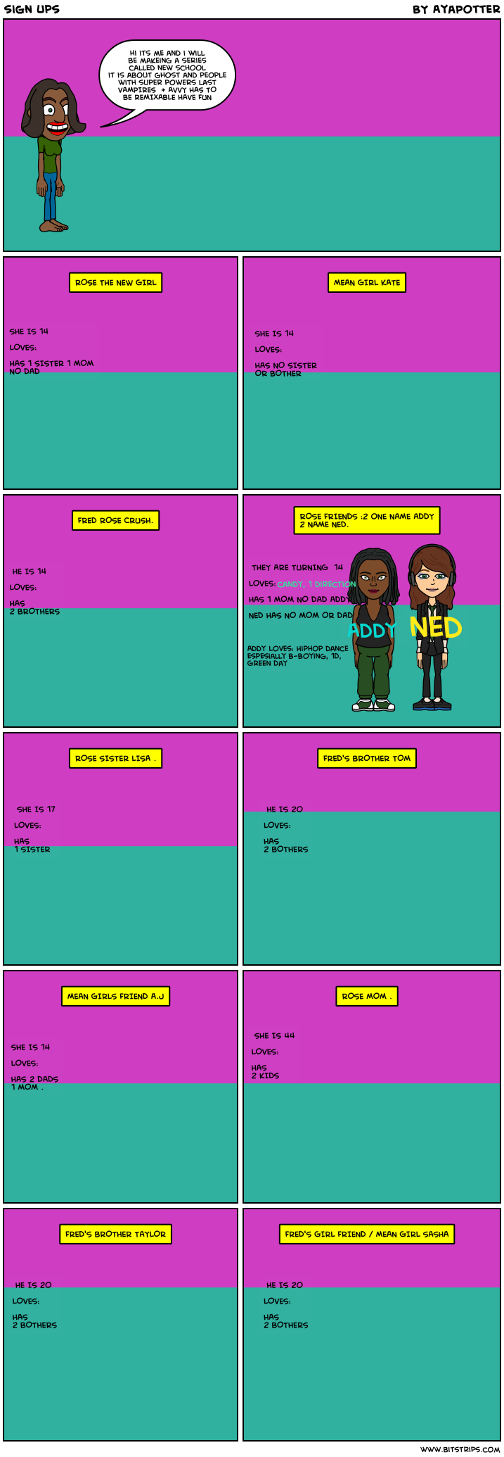 sign ups