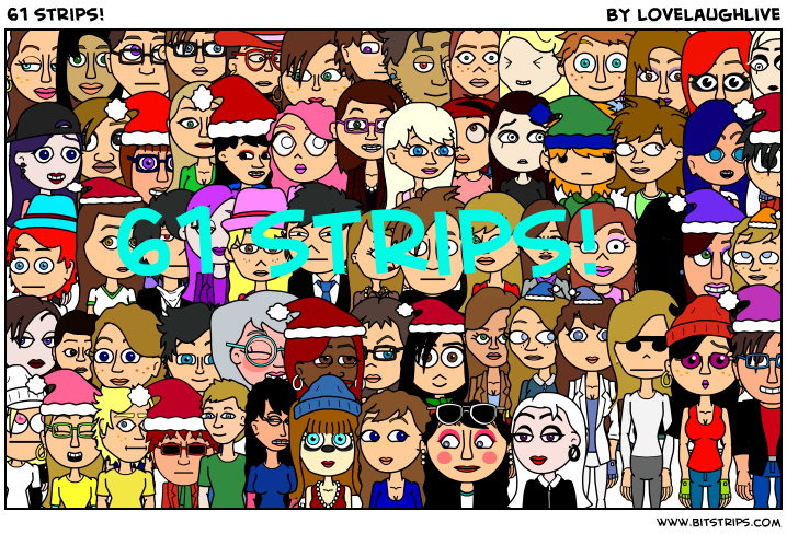 61 strips!