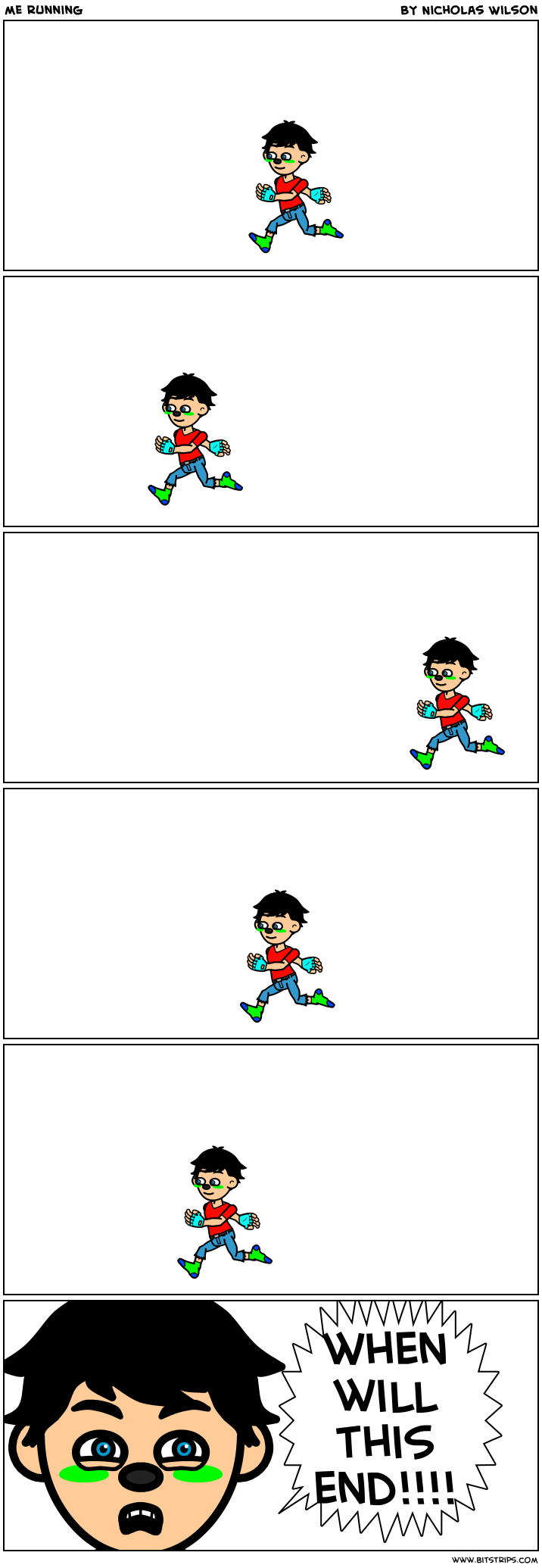 me running