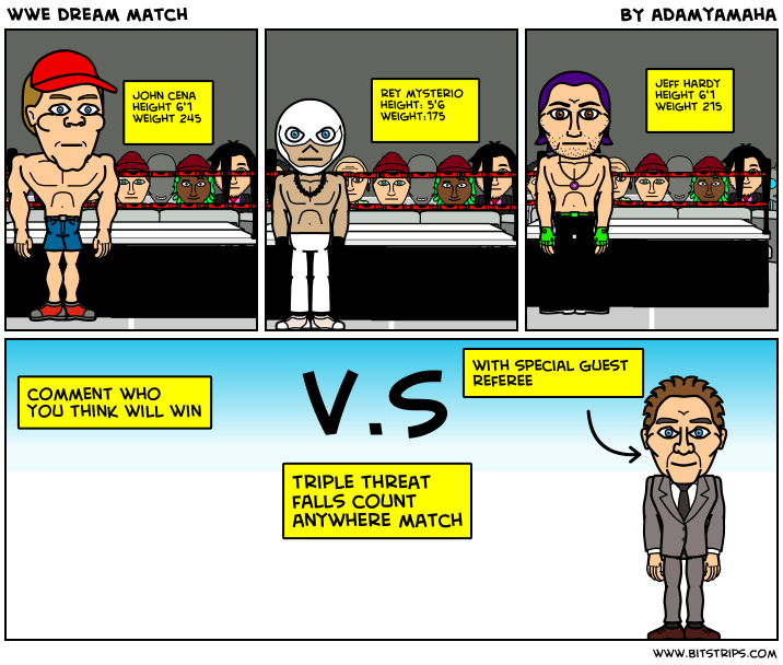 wwe dream match