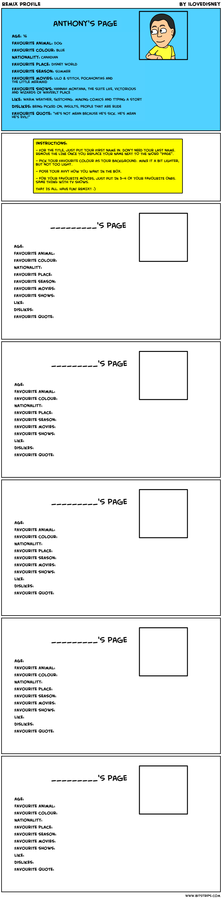 Remix Profile