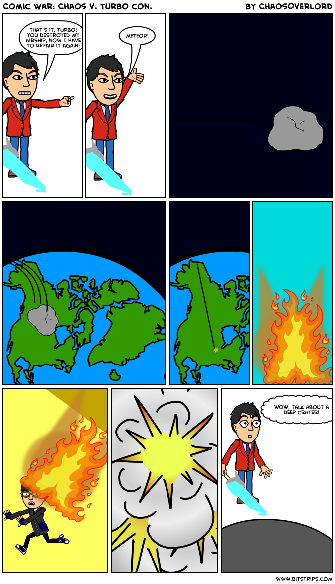 Comic War: Chaos v. Turbo con.