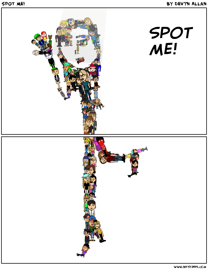 spot me!