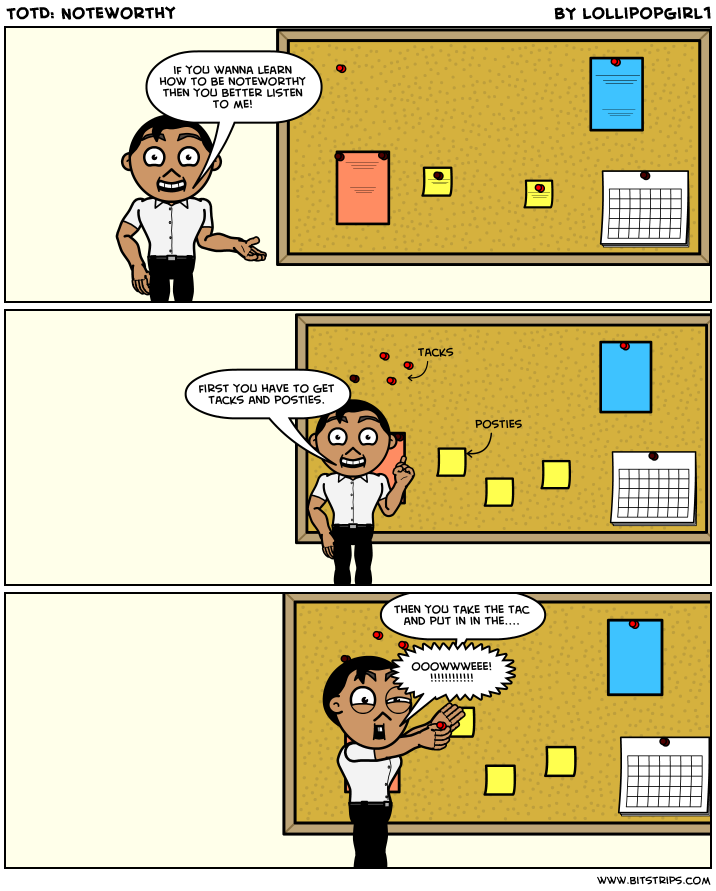 TotD: Noteworthy