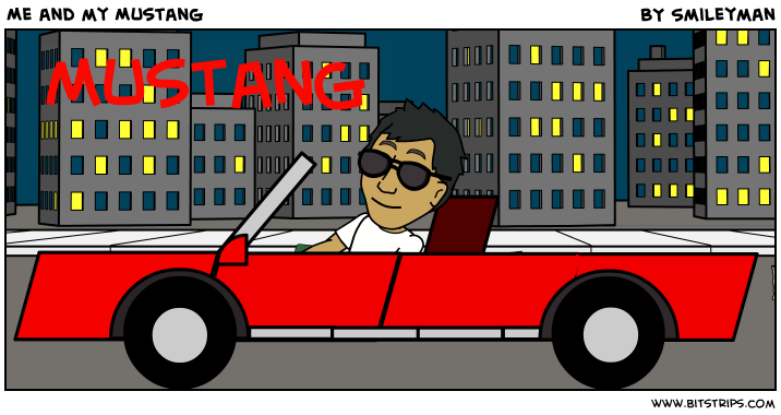 Me and my Mustang